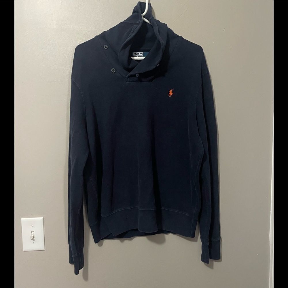VINTAGE Polo Ralph Lauren folded collar sweater